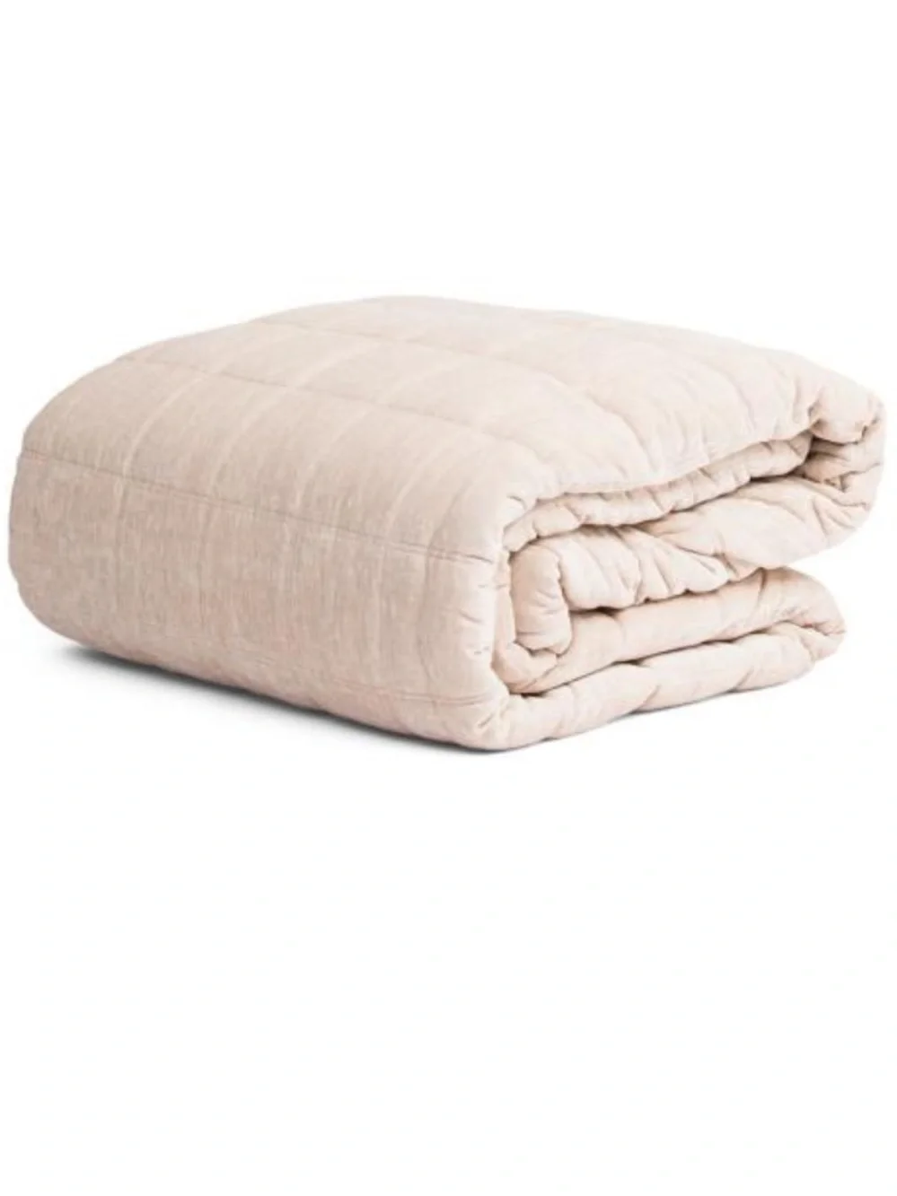Rachel Zoe Cotton Slub Quilt Set - Natural Beige
